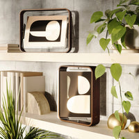 Cadre photo Bellwood 4x6 - Noyer vieilli