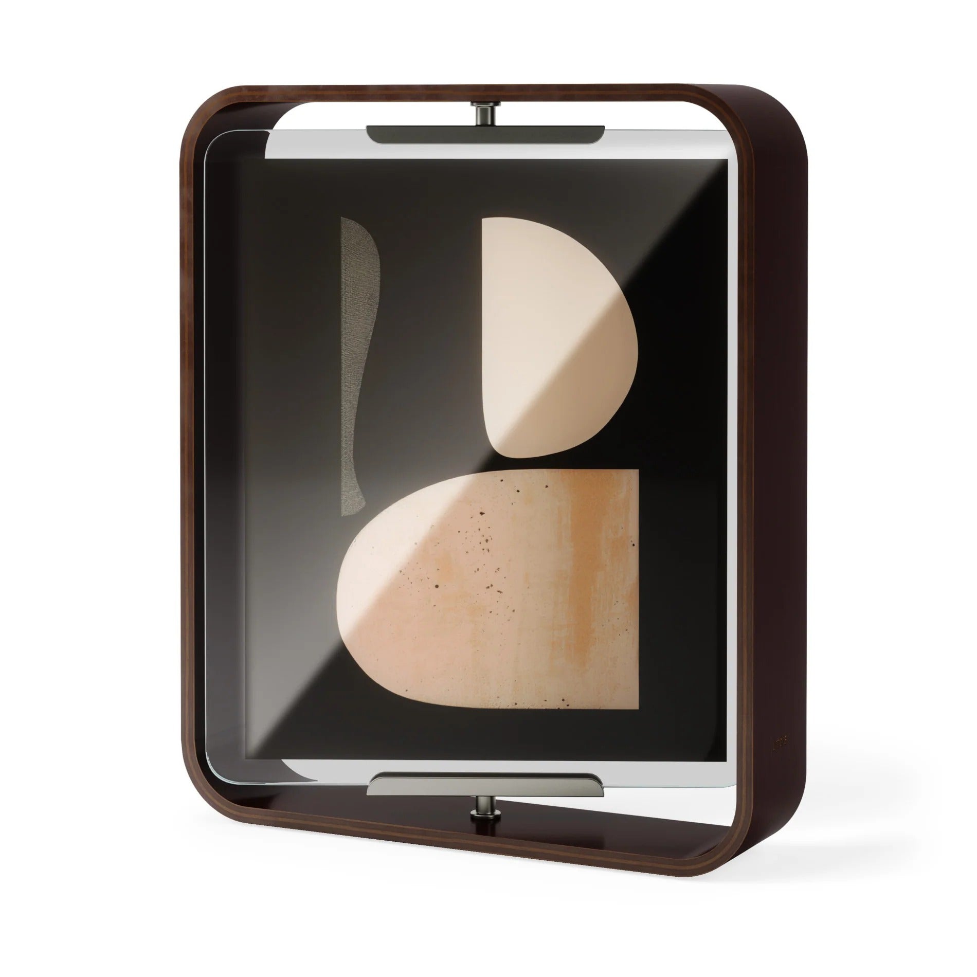 Cadre photo Bellwood 4x6 - Noyer vieilli