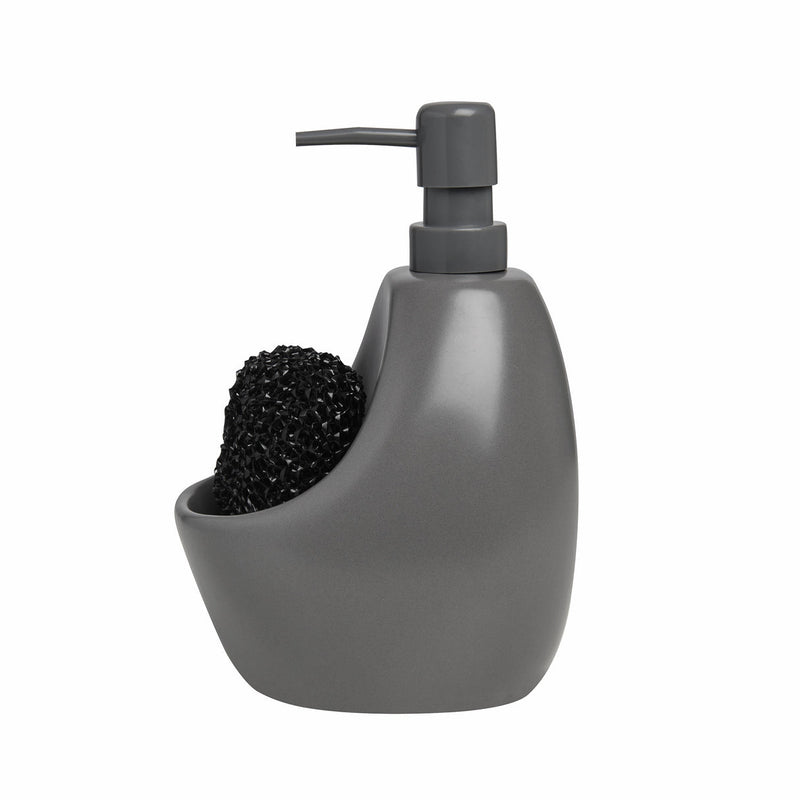 Joey Soap Pump & Scrubby - Charcoal