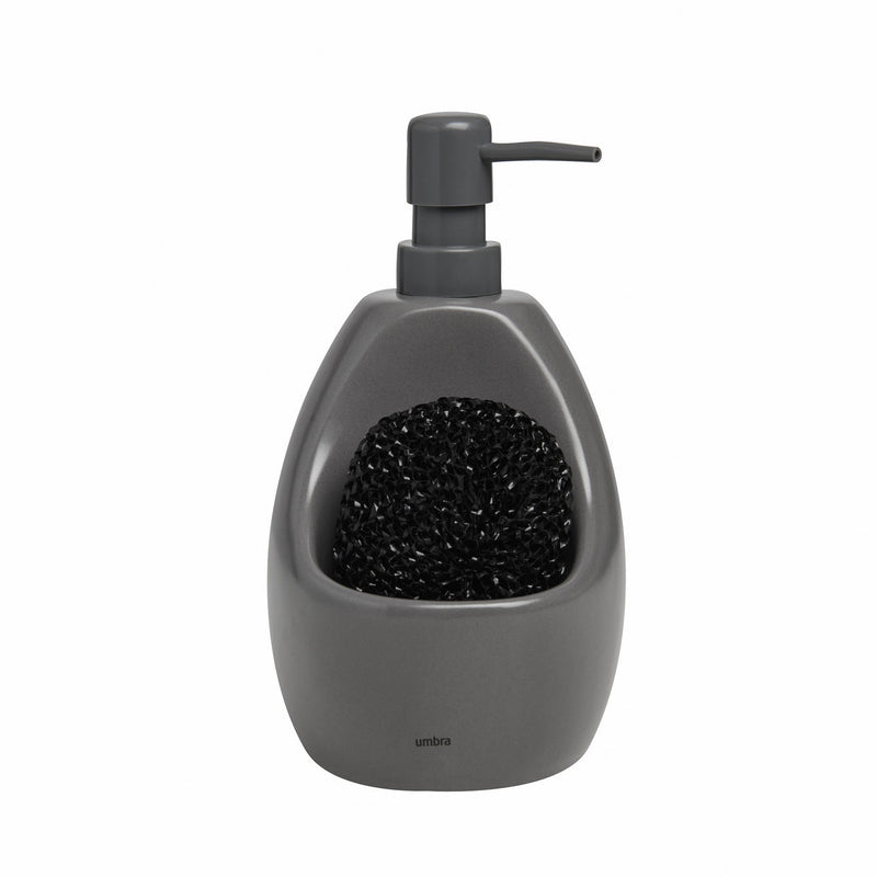 Joey Soap Pump & Scrubby - Charcoal