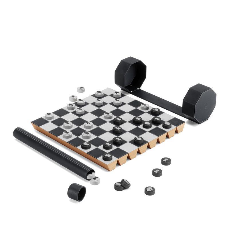 Rolz Chess & Checkers Set