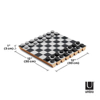 Rolz Chess & Checkers Set