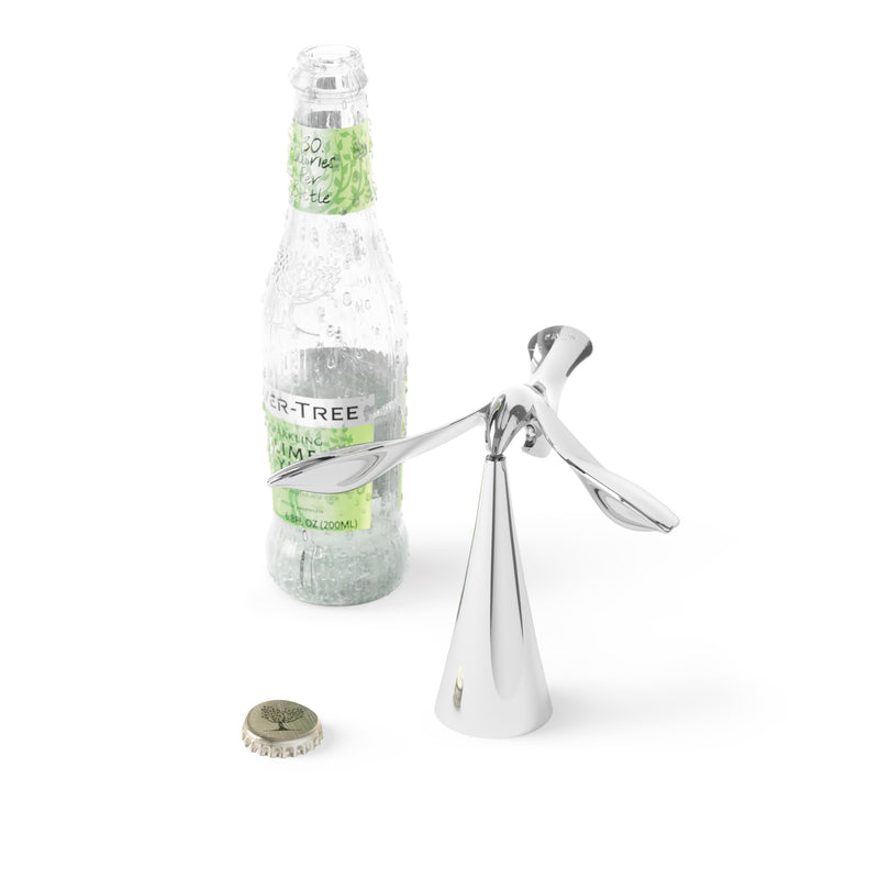 Tipsy Chrome Balancing Bottle Opener