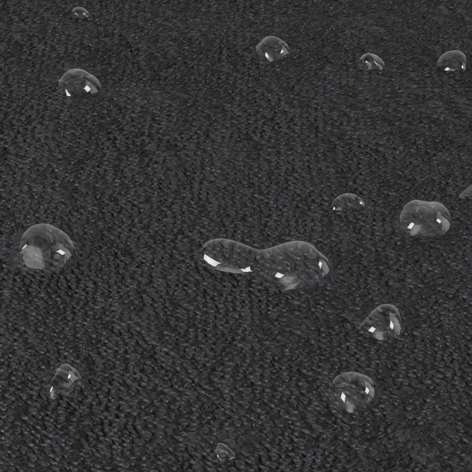 Égouttoir à vaisselle UDry avec tapis - Noir