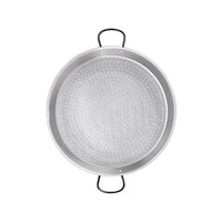 Poêle à Paella en Acier Poli La Valenciana 34 cm