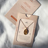 Cancer Gold Zodiac Necklace