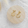 Praline Boucles d'oreilles or