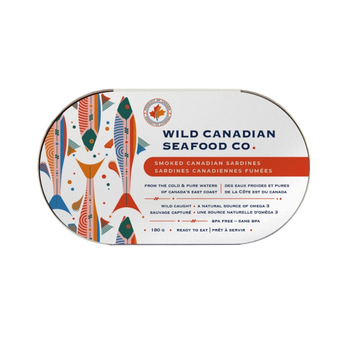 Sardines fumées canadiennes 180g