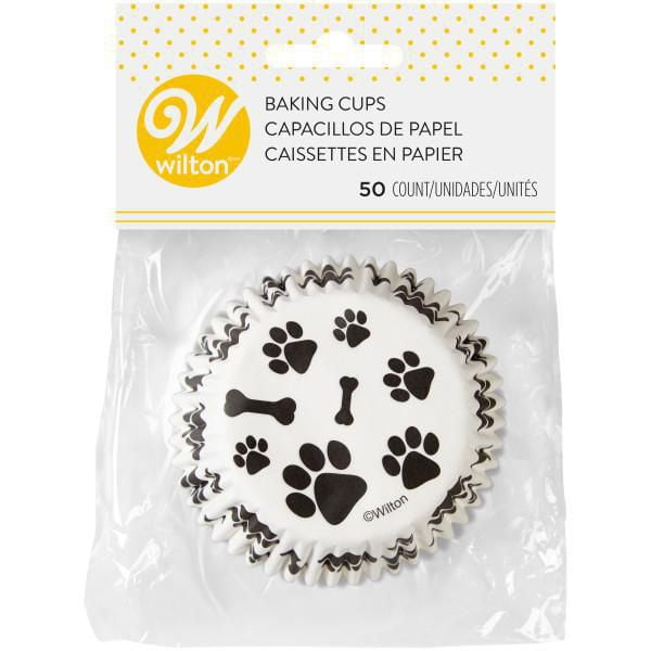 Dog Paws and Bones Baking Cups - Pack of 50