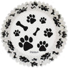 Dog Paws and Bones Baking Cups - Pack of 50