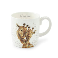 Tasse girafe « I Love You » de Wrendale Designs, 414 ml (14 oz).
