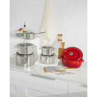 ZWILLING ESSENCE Pot set 10 Piece, 18/10 Stainless Steel