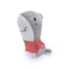 Shelby the Shark Squeaky Plush Dog Toy