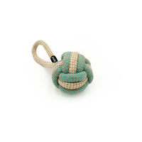 ecoZippy Cotton and Jute Ball Dog Toy