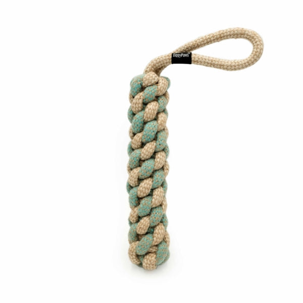 ecoZippy Cotton and Jute Tug Dog Toy