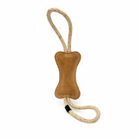 ecoZippy Jute RopeTugz Dog Toy