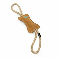 ecoZippy Jute RopeTugz Dog Toy