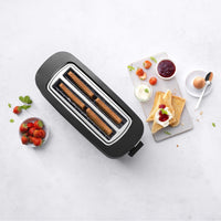 Enfinigy 2 Long Slot Black Toaster