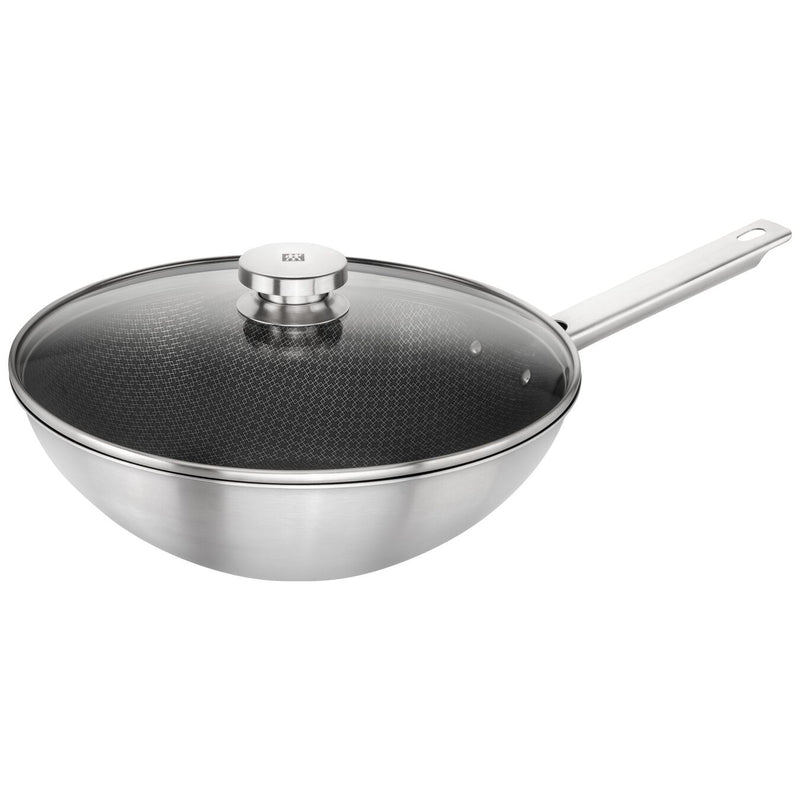 Non-Stick Stainless Steel Wok 30cm /12 inches