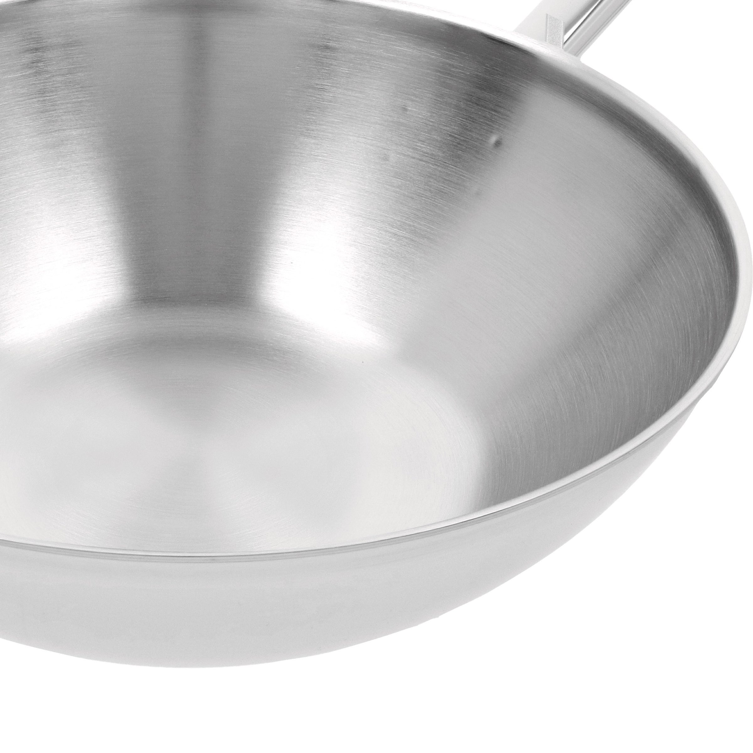 Wok ZWILLING Plus en acier inoxydable 18/10, 32 cm