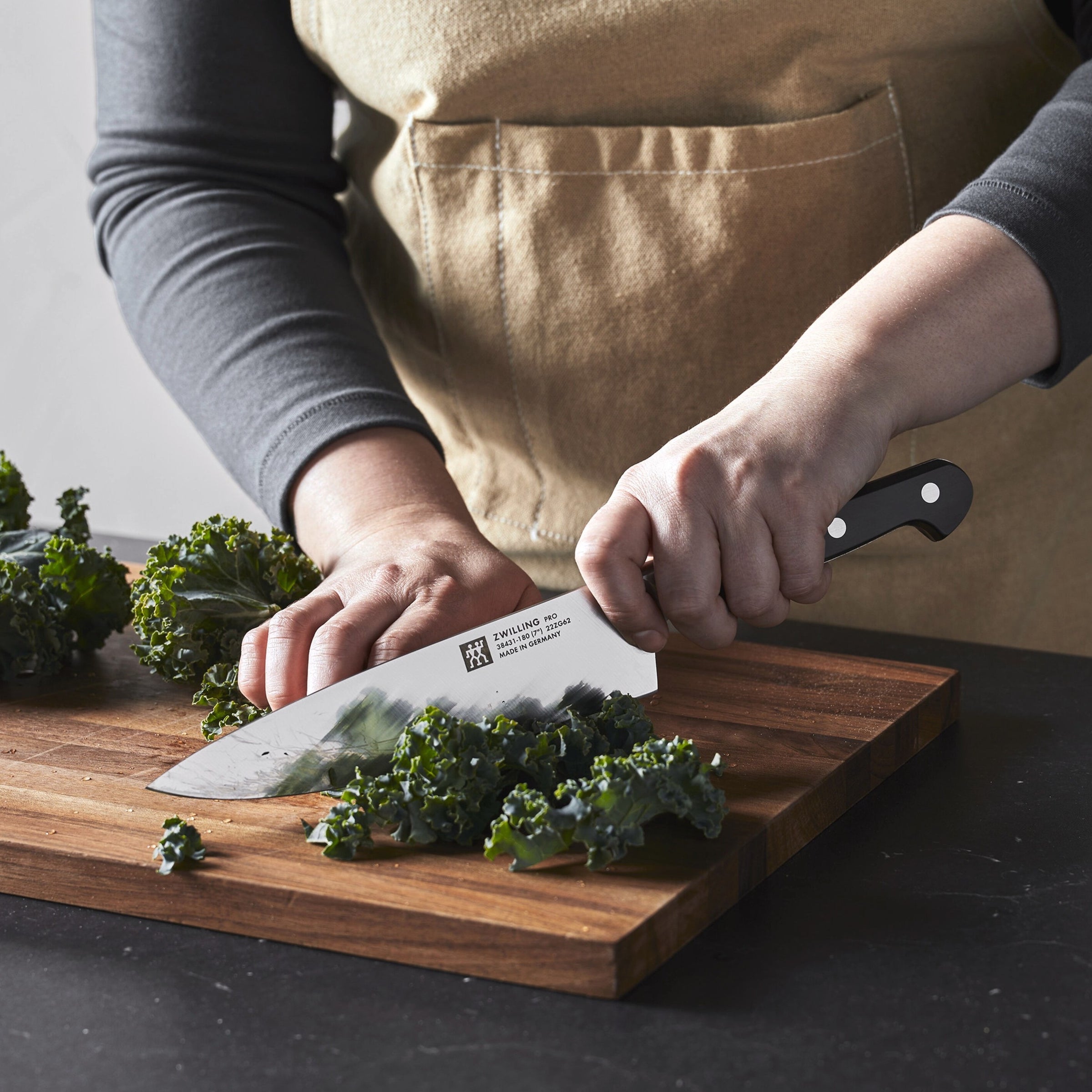 Couteau de chef professionnel 7 pouces