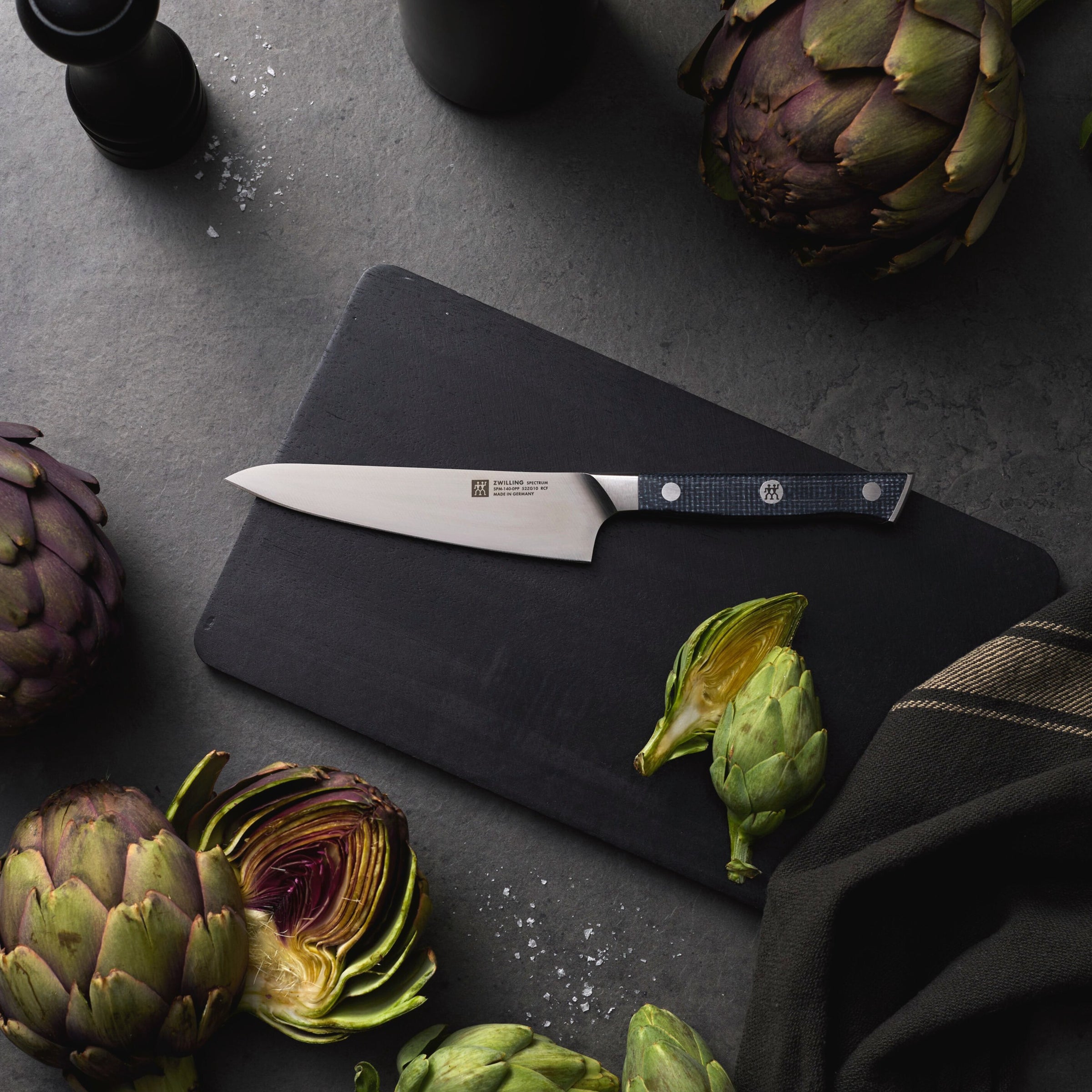 Couteau de chef compact Spectrum 5,5 pouces