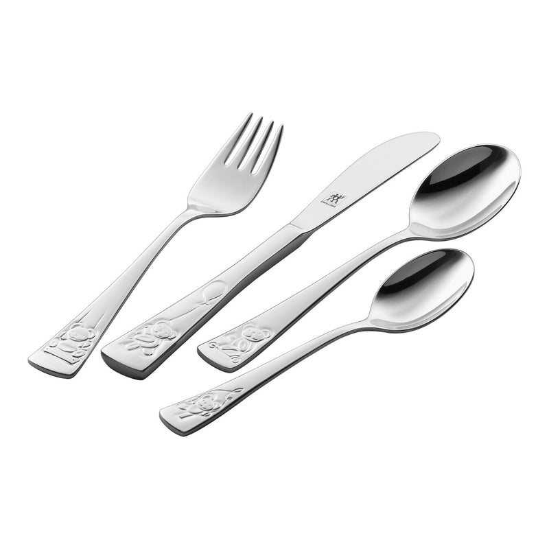 Teddy 4 Piece Children's Flatware Set