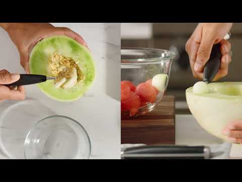 Cuillère à melon à double embout