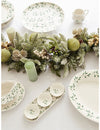 Amor Porcelain Three Bowls and Tray Set