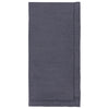 Charcoal Hemstitch Linen Napkins Set of 4