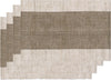 Set of 4 Brown Corsica Placemats