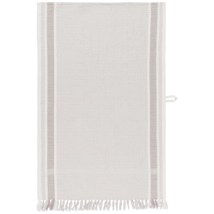 Dove Gray Soft Waffle Dishtowel