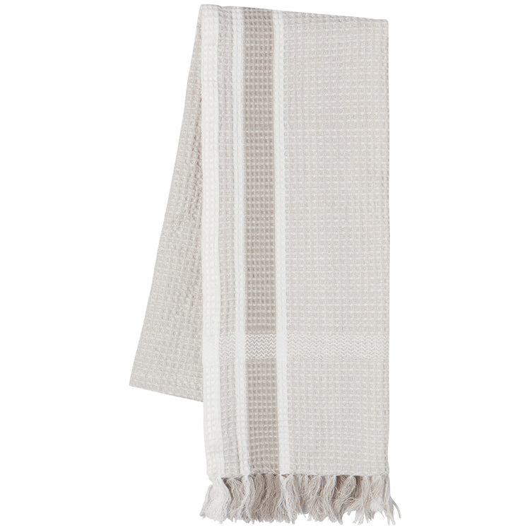 Dove Gray Soft Waffle Dishtowel