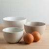 Matte White Prep Bowl Set of 3