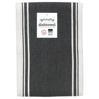 Symmetry Black Dishtowel