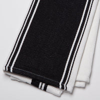 Symmetry Black Dishtowel