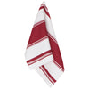 Symmetry Carmine Red Dishtowel