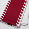 Symmetry Carmine Red Dishtowel