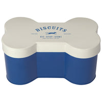 Dog Biscuits Bone Shaped Treat Tin