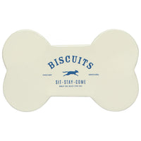 Dog Biscuits Bone Shaped Treat Tin