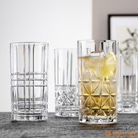 Set of 4 Highland Long Drink Glasses