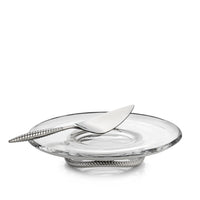 Braid Pedestal Cake Plate with Cake Server
