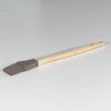 Pinceau en silicone et en bois de hêtre