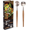 Acacia Salad Servers Set