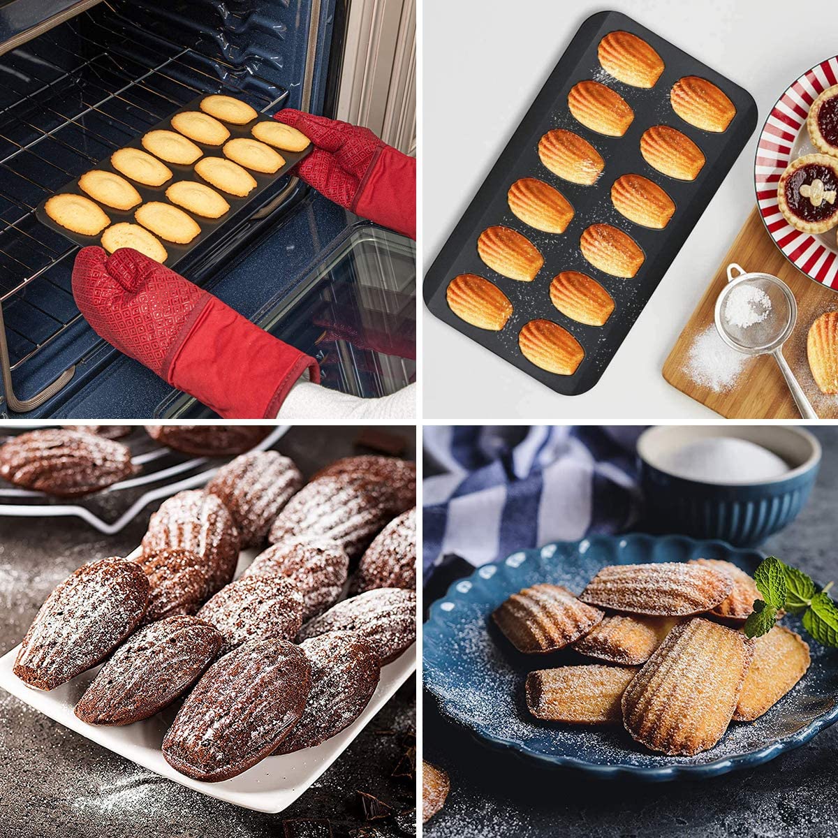 Nonstick Madeleine Pan – Gifts Kitchen Accessories Montreal