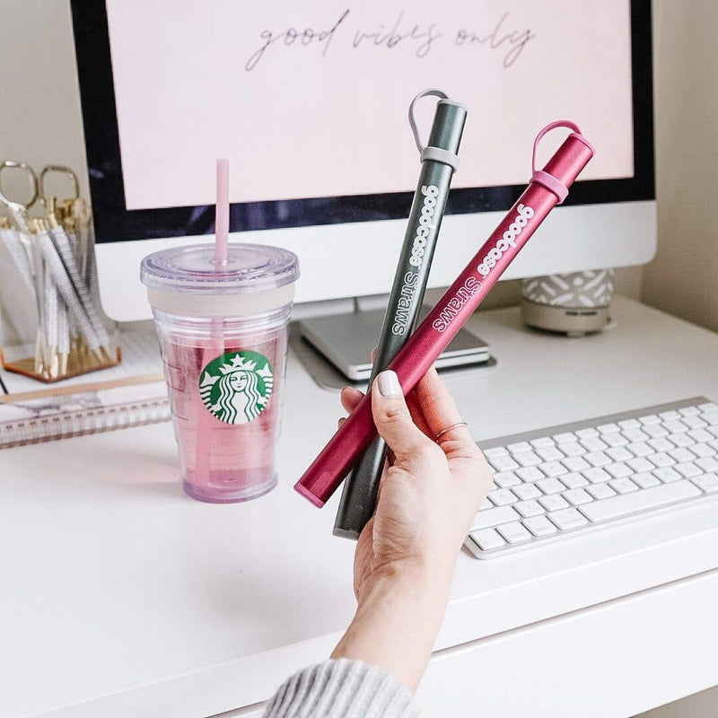 Reusable Silicone Straws