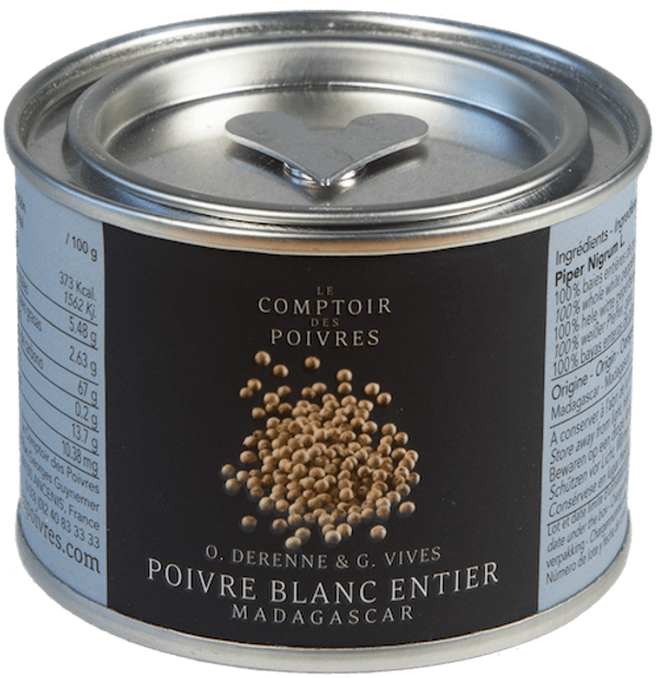 White Whole Peppercorns 80g